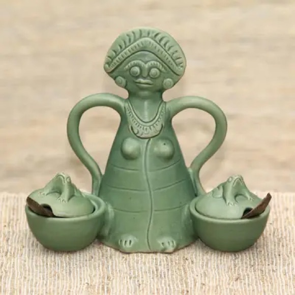 ♥️HOST PICK♥️ New Balinese Ceramic Condiment Bowls - Picture 5 of 9